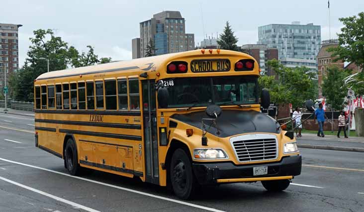 Leduc Bluebird Vision school bus 2148